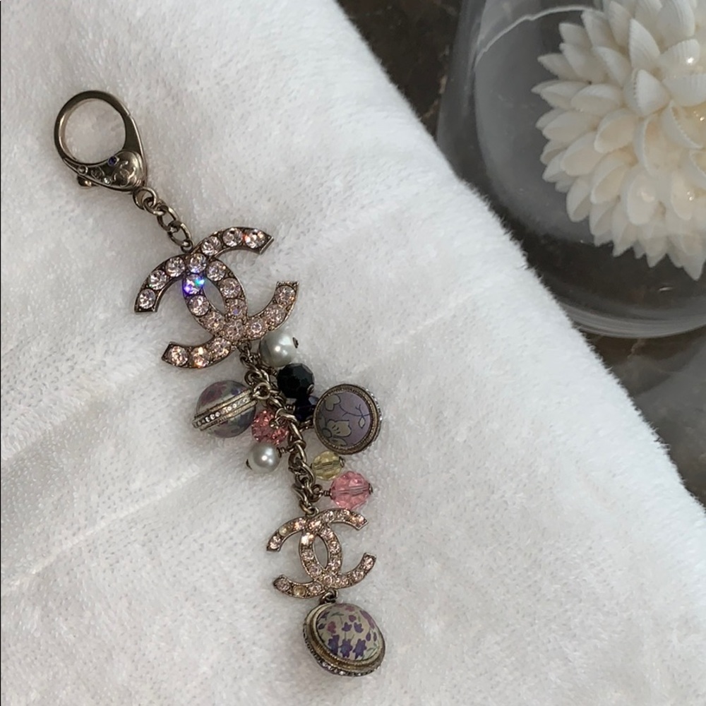 Vintage Channel key chain